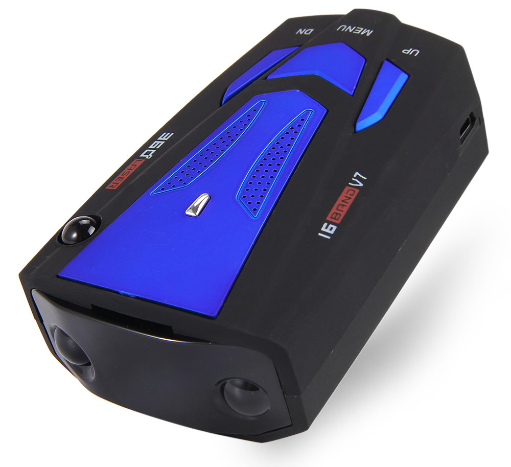 Car Trucker Speed V7 Radar Detector Voice Alert Warning 16 Band Auto 360 Degrees Car Trucker Speed V7 Radar Detector Voice Alert Warning 16 Band Auto 360 Degrees
