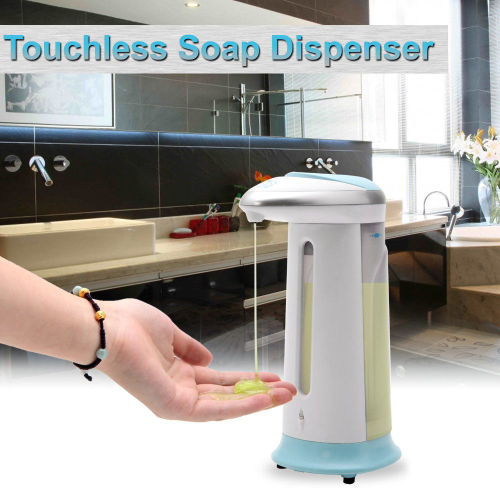 AD - 08 400ml Stainless Steel Automatic Soap Dispenser Touchless Sanitizer Dispenser AD - 08 400ml Stainless Steel Automatic Soap Dispenser Touchless Sanitizer Dispenser