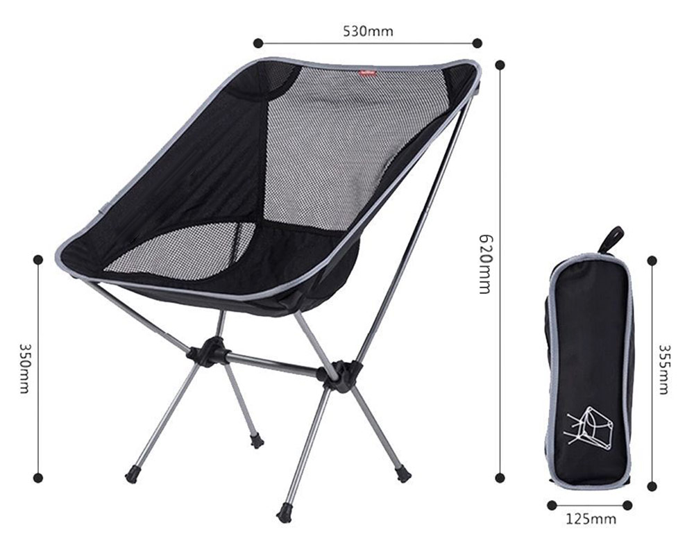 Portable Folding Chair Beach Seat Lightweight Seat for Hiking Fishing Picnic Barbecue Portable Folding Chair Beach Seat Lightweight Seat for Hiking Fishing Picnic Barbecue