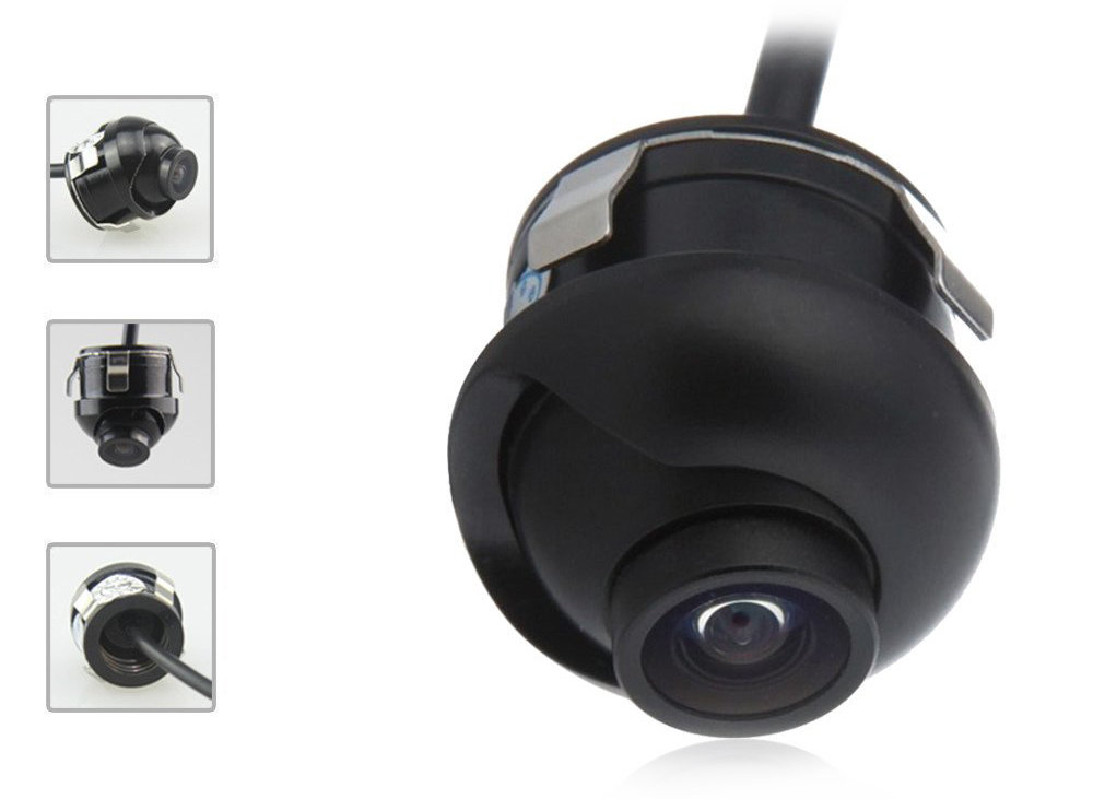 360 Degrees Adjustable Drilling CCD Flush Mount Waterproof Car Reverse Backup Rear View Camera 360 Degrees Adjustable Drilling CCD Flush Mount Waterproof Car Reverse Backup Rear View Camera