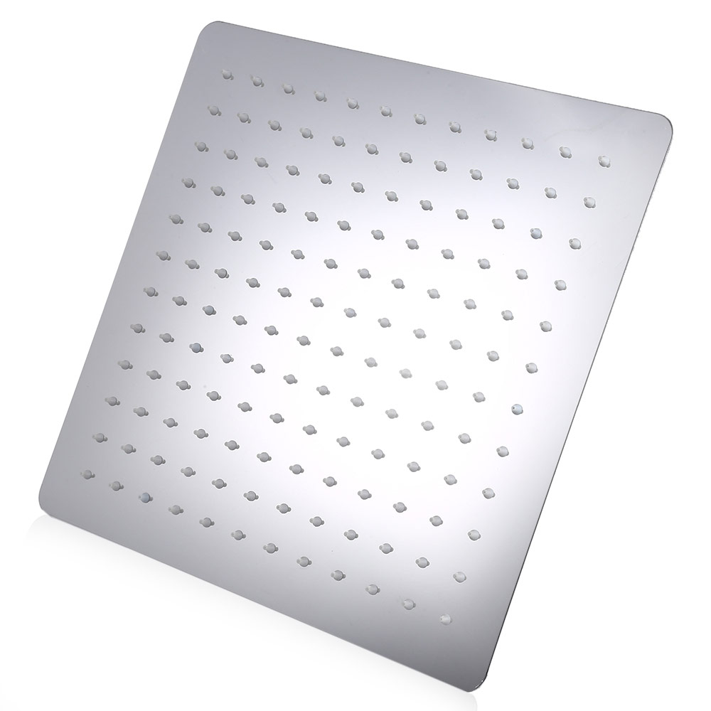 12 inch Ultra-thin Square Stainless Steel Rainfall Shower Head Top Shower 12 inch Ultra-thin Square Stainless Steel Rainfall Shower Head Top Shower