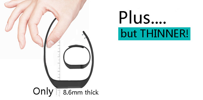 I5 Plus Smart Bracelet IP65 Bluetooth 4.0 Watch Wristband Sleep Monitoring Sports Tracking Remote Camera