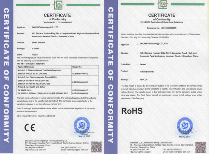 I5 Plus Smart Bracelet IP65 Bluetooth 4.0 Watch Wristband Sleep Monitoring Sports Tracking Remote Camera