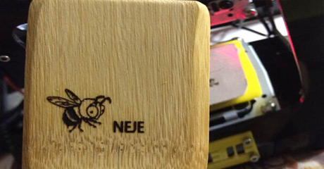 NEJE Fancy Laser Engraving Printer Machine 5V 300mW for Hard Wood / Plastic