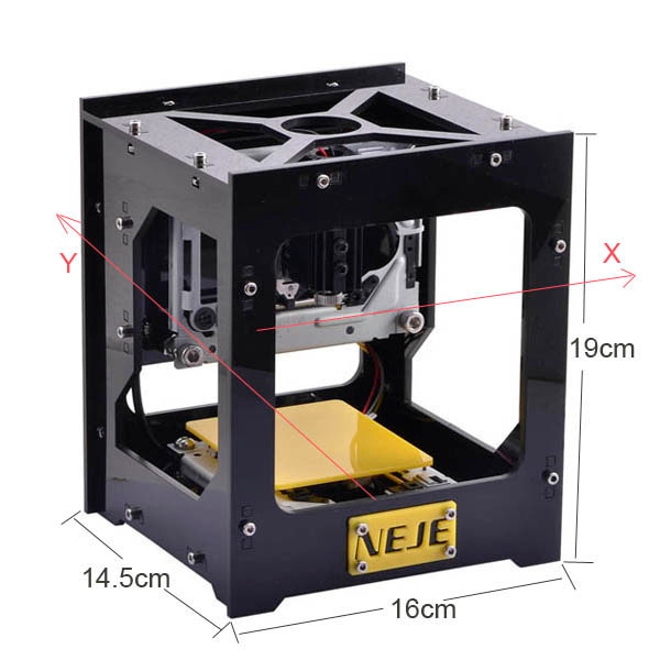 NEJE Fancy Laser Engraving Printer Machine 5V 300mW for Hard Wood / Plastic