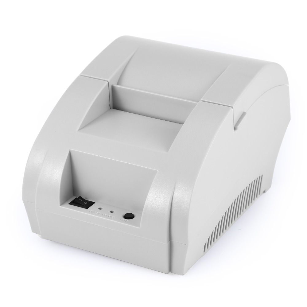 ZJ - 5890K Mini 58mm POS Receipt Thermal Printer with USB Port