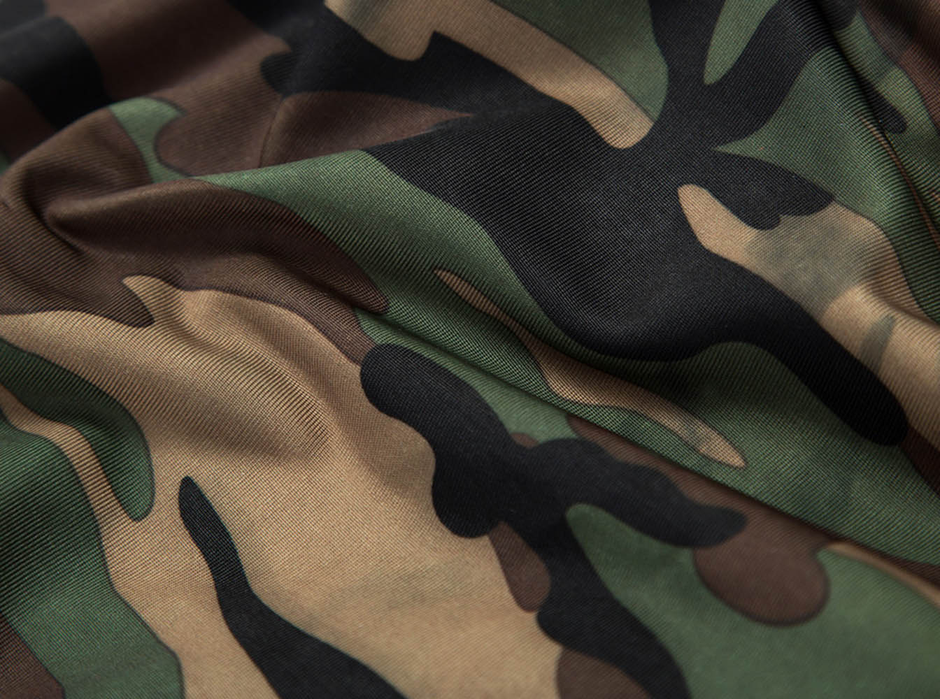 Sexy Round Neck Camouflage Cotton Blend Men Tank Top