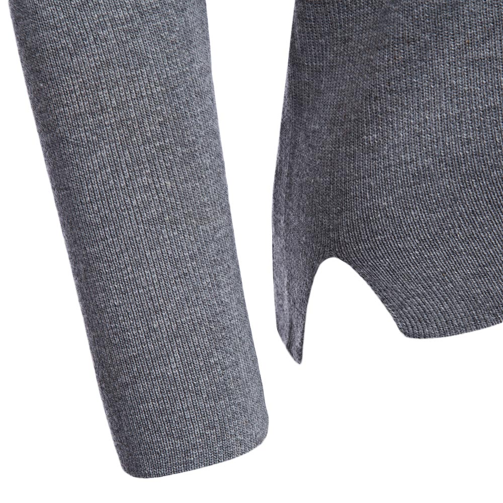 Brief Round Collar Color Block Knitted Women Pullover