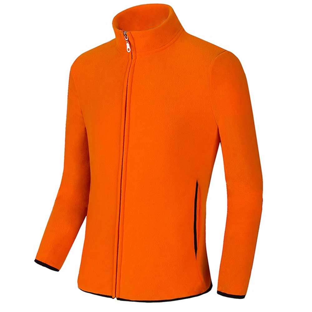 Casual Pure Color Stand Collar Long Sleeve Coat for Men