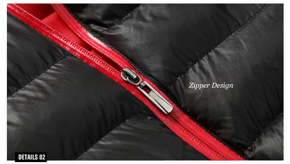 Casual Slim Fit Pure Color Stand Collar Warm Coat for Men