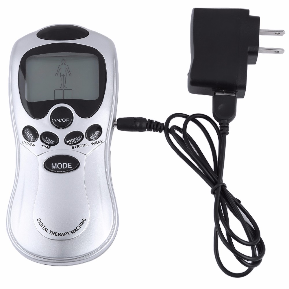 4 Electrode Health Care Tens Acupuncture Electric Therapy Massage Machine Pulse Body Slimming Sculptor Apparatus