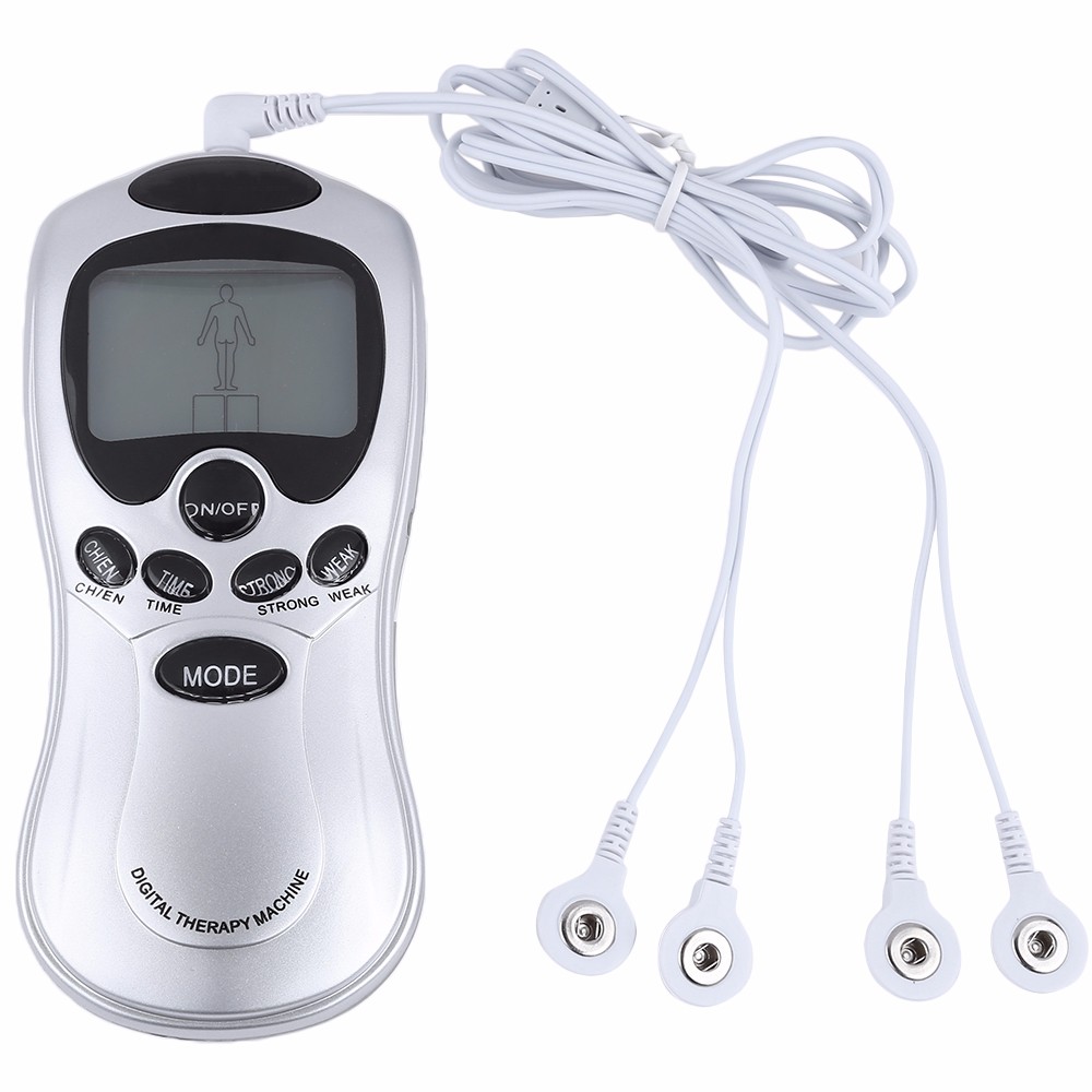 4 Electrode Health Care Tens Acupuncture Electric Therapy Massage Machine Pulse Body Slimming Sculptor Apparatus