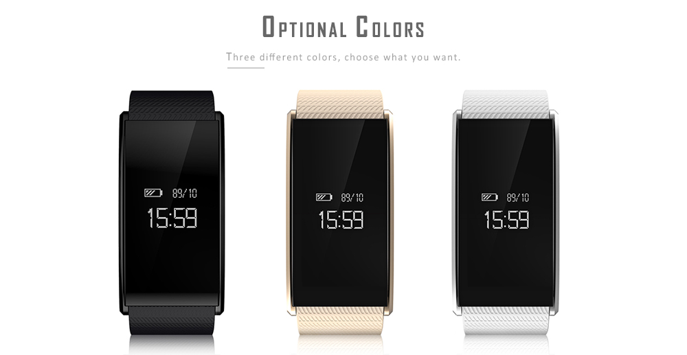 TenFifteen A58 Bluetooth 4.0 Smart Bracelet Blood Oxygen Pressure Measure Fatigue Heart Rate Monitor TenFifteen A58 Bluetooth 4.0 Smart Bracelet Blood Oxygen Pressure Measure Fatigue Heart Rate Monitor
