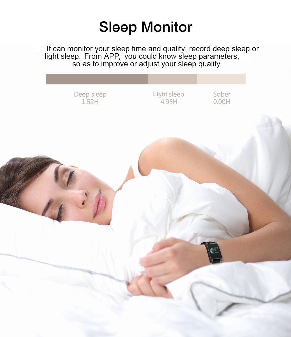 DOMINO DM68 Smartband Android iOS Compatible Blood Pressure / Heart Rate Monitor Remote Camera Find Phone Calorie Consumption IP67 Waterproof DOMINO DM68 Smartband Android iOS Compatible Blood Pressure / Heart Rate Monitor Remote Camera Find Phone Calorie Consumption IP67 Waterproof