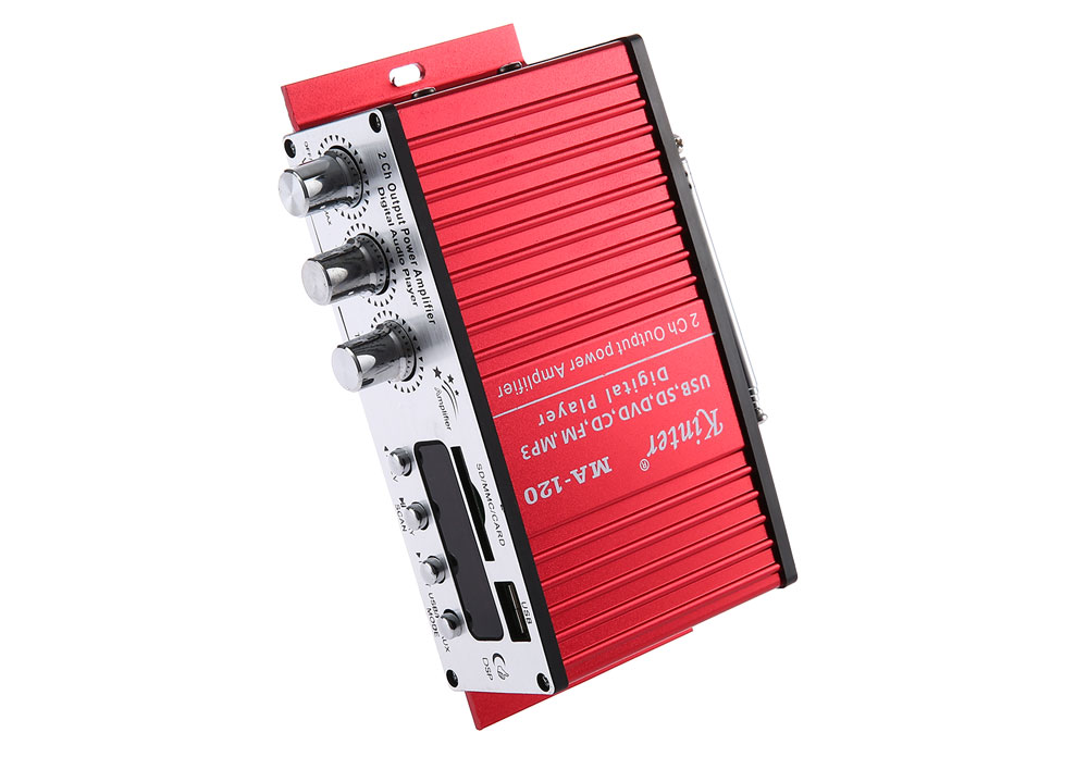 Kinter MA - 120 Mini USB SD FM HiFi Stereo Audio Amplifier Kinter MA - 120 Mini USB SD FM HiFi Stereo Audio Amplifier