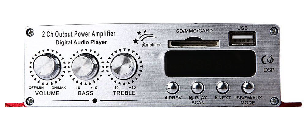 Kinter MA - 120 Mini USB SD FM HiFi Stereo Audio Amplifier Kinter MA - 120 Mini USB SD FM HiFi Stereo Audio Amplifier
