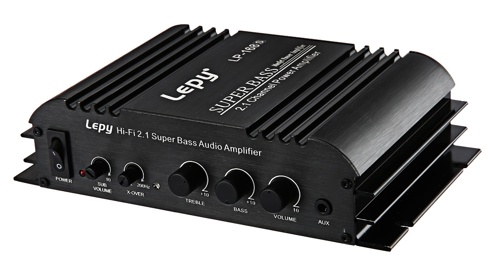 Lepy LP - 168S 2.1 Channel Mini Hi-Fi Stereo Super Bass Audio Amplifier Lepy LP - 168S 2.1 Channel Mini Hi-Fi Stereo Super Bass Audio Amplifier