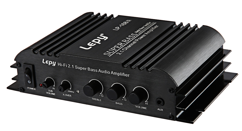 Lepy LP - 168S 2.1 Channel Mini Hi-Fi Stereo Super Bass Audio Amplifier