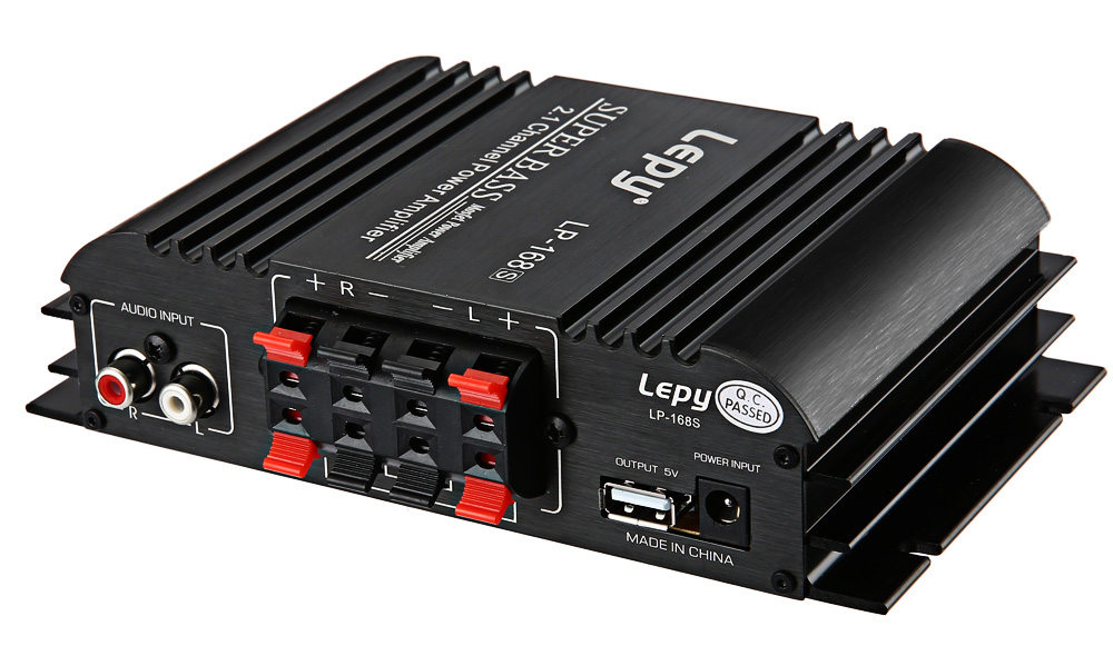 Lepy LP - 168S 2.1 Channel Mini Hi-Fi Stereo Super Bass Audio Amplifier