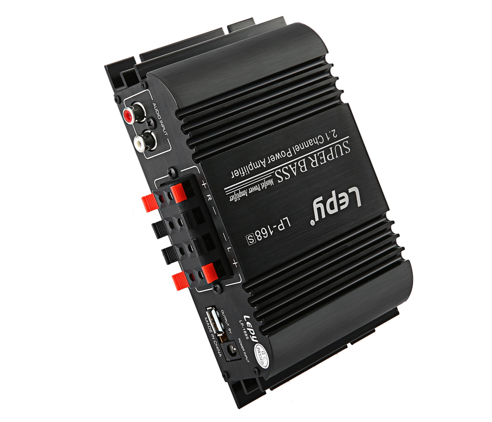 Lepy LP - 168S 2.1 Channel Mini Hi-Fi Stereo Super Bass Audio Amplifier Lepy LP - 168S 2.1 Channel Mini Hi-Fi Stereo Super Bass Audio Amplifier