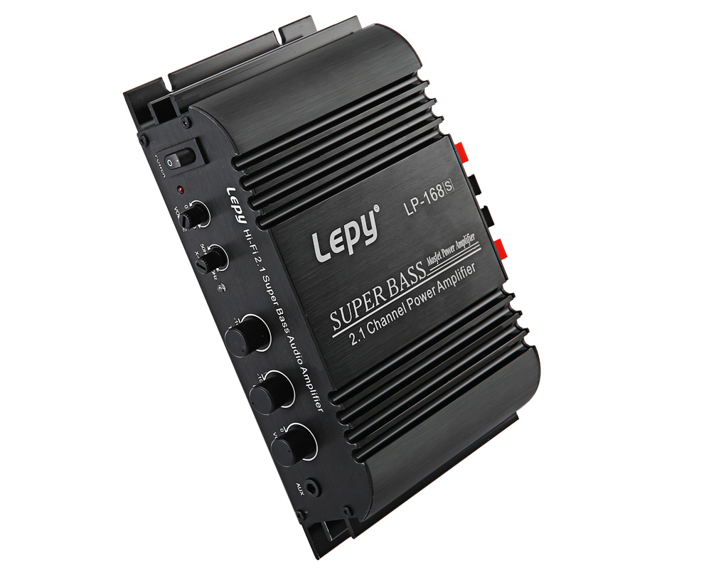 Lepy LP - 168S 2.1 Channel Mini Hi-Fi Stereo Super Bass Audio Amplifier Lepy LP - 168S 2.1 Channel Mini Hi-Fi Stereo Super Bass Audio Amplifier