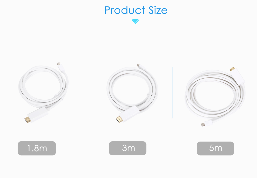 Mini Displayport DP to HDMI Adapter Converter Cable Mini Displayport DP to HDMI Adapter Converter Cable