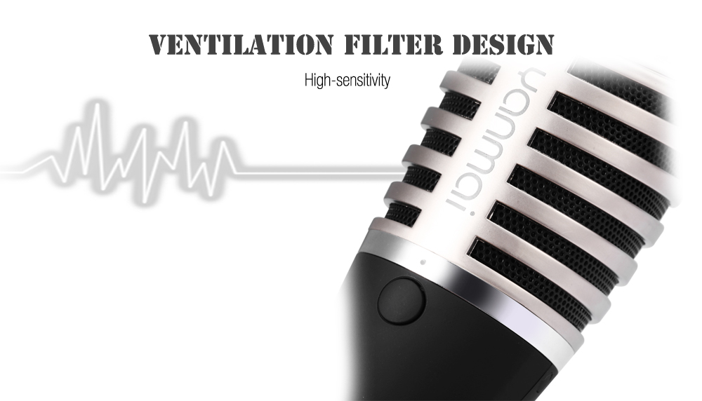 Yanmai SF - 700 Cardioid Broadcasting Recording Condenser Microphone Yanmai SF - 700 Cardioid Broadcasting Recording Condenser Microphone