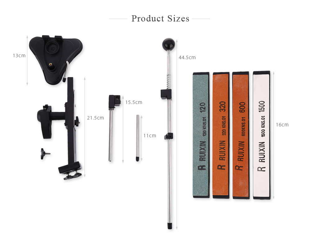 RUIXIN PRO Professional Knife Sharpener Kitchen Grinder Sharpening System RUIXIN PRO Professional Knife Sharpener Kitchen Grinder Sharpening System