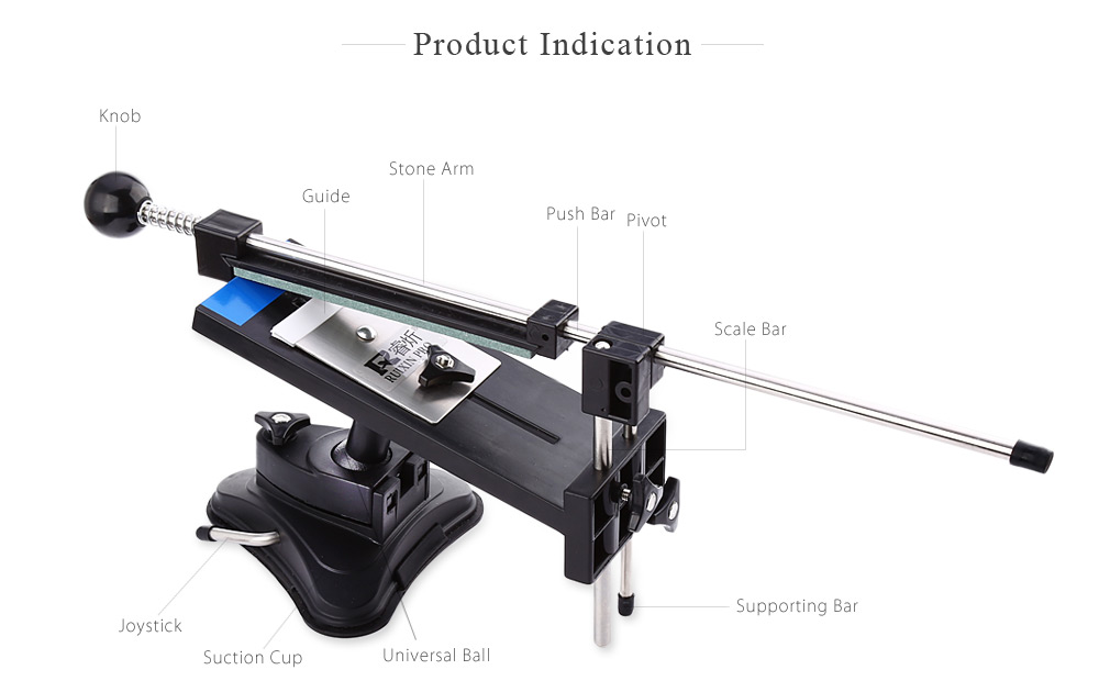 RUIXIN PRO Professional Knife Sharpener Kitchen Grinder Sharpening System RUIXIN PRO Professional Knife Sharpener Kitchen Grinder Sharpening System