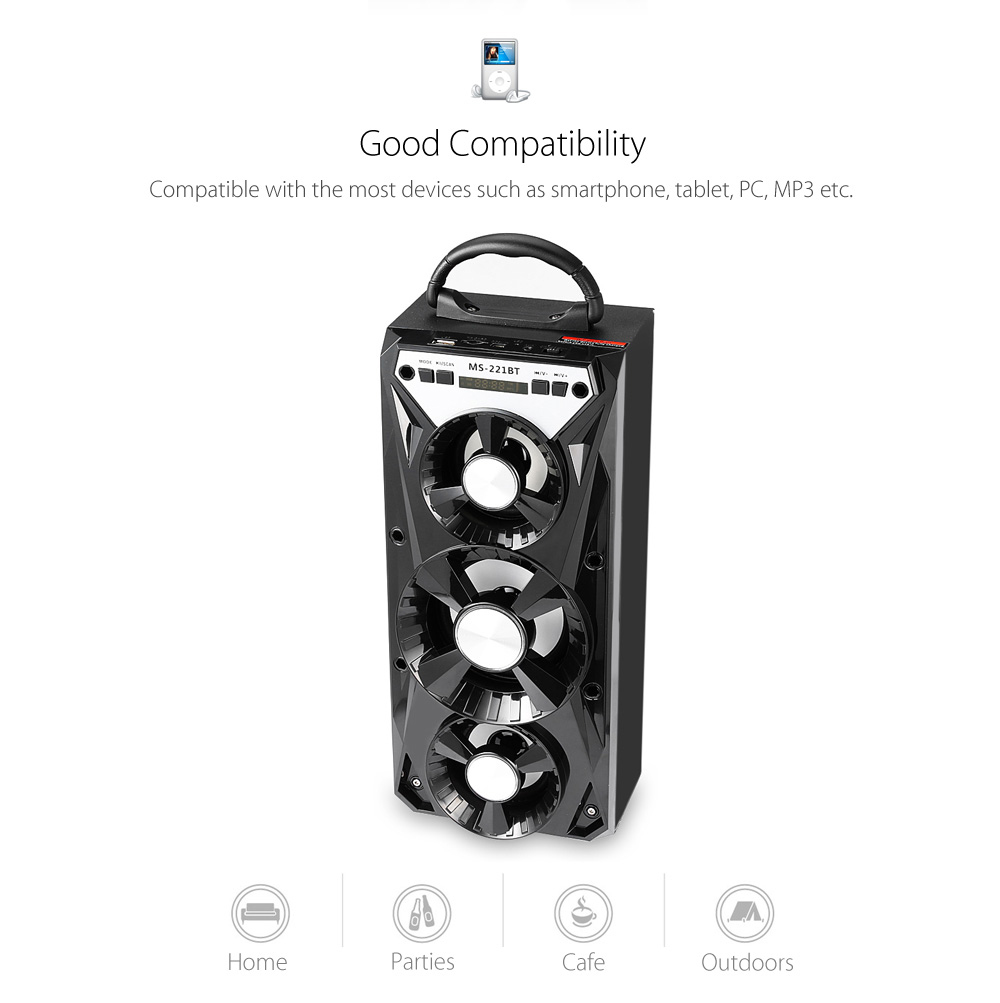 Redmaine MS - 221BT Bluetooth Speaker Redmaine MS - 221BT Bluetooth Speaker