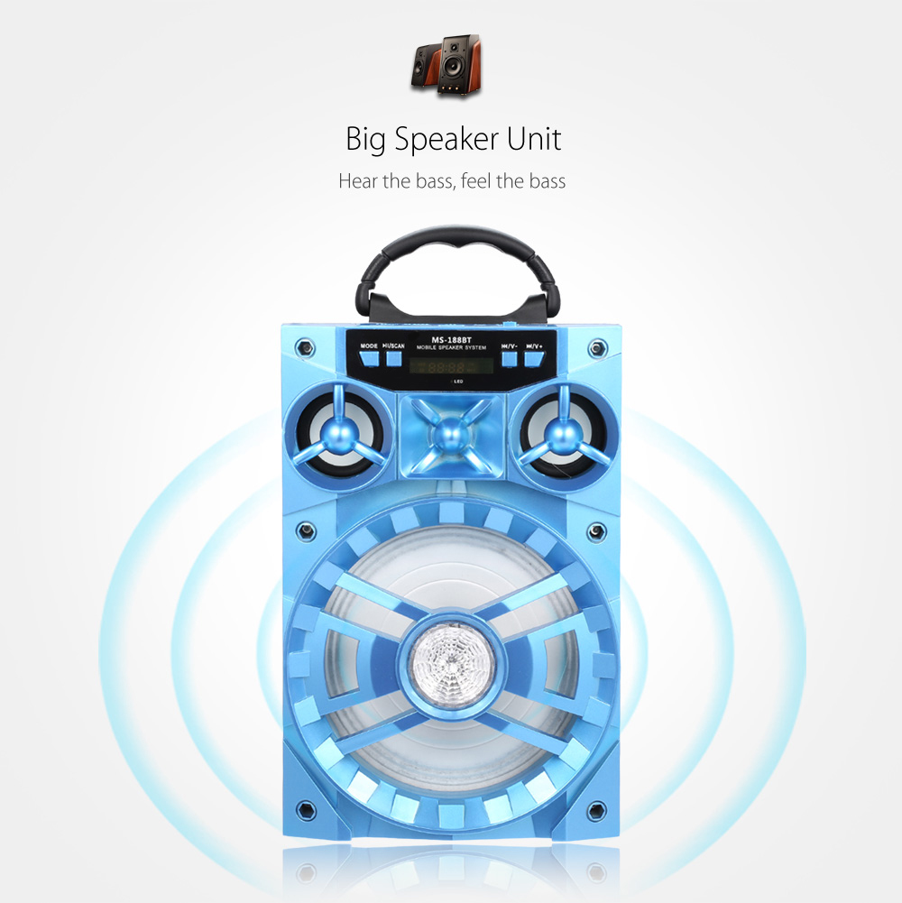 Redmaine MS - 188BT Portable Bluetooth Speaker