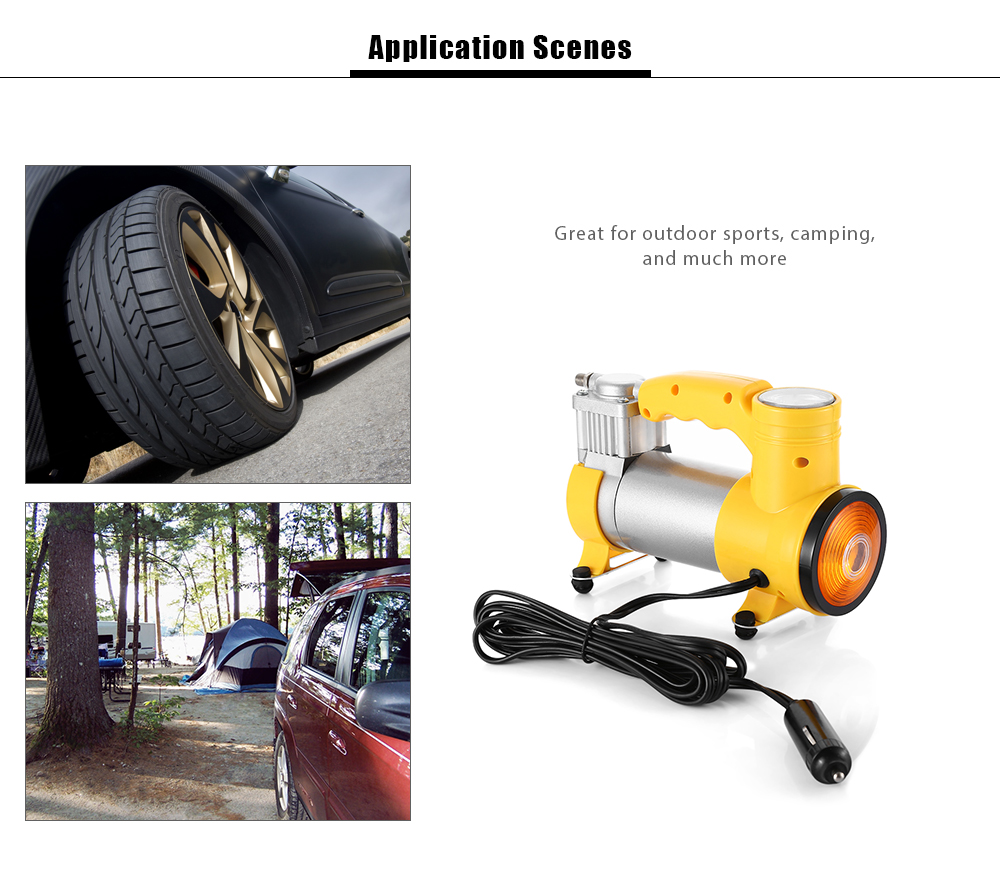 TIROL T10705 Portable Super Flow 12V 150PSI Air Compressor Inflatable Pump with Light and Beacon TIROL T10705 Portable Super Flow 12V 150PSI Air Compressor Inflatable Pump with Light and Beacon