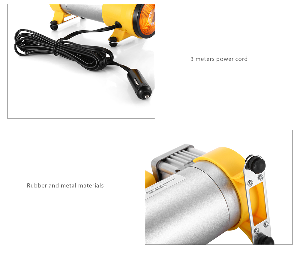 TIROL T10705 Portable Super Flow 12V 150PSI Air Compressor Inflatable Pump with Light and Beacon TIROL T10705 Portable Super Flow 12V 150PSI Air Compressor Inflatable Pump with Light and Beacon