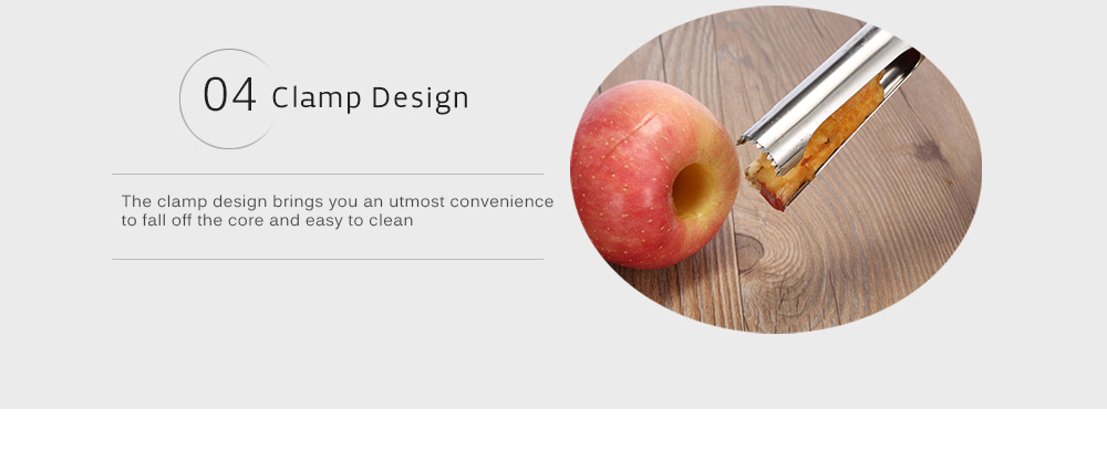 Stainless Steel Apple Fruit Corer Remover Serrated Blade Kitchen Tool Stainless Steel Apple Fruit Corer Remover Serrated Blade Kitchen Tool